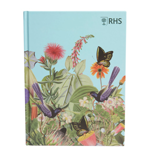 RHS Bird Scene Hardback Sketchbook A5